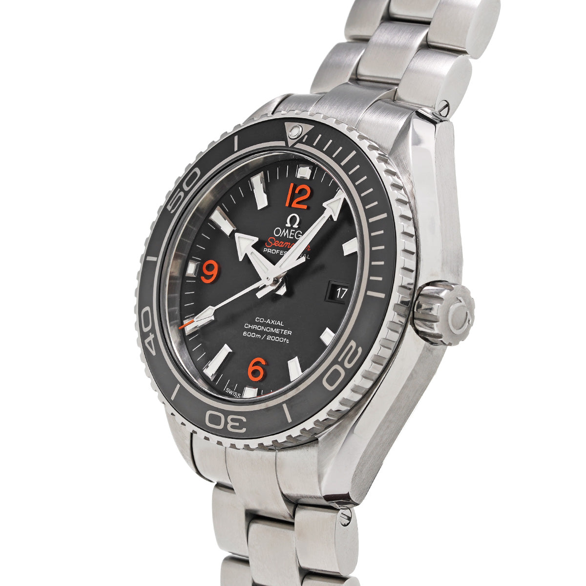 Seamaster Planet Ocean 600 Co-Axial 232.30.38.20.01.002 Black OMEGA Unisex [Pre-owned]