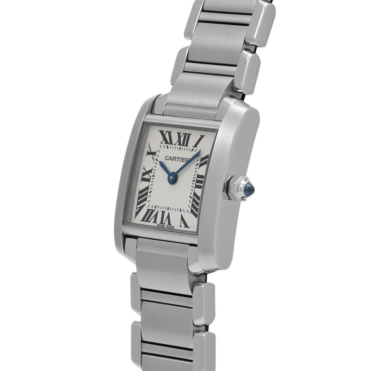 Tank Francaise SM W51008Q3 Silver CARTIER Ladies [Pre-owned]