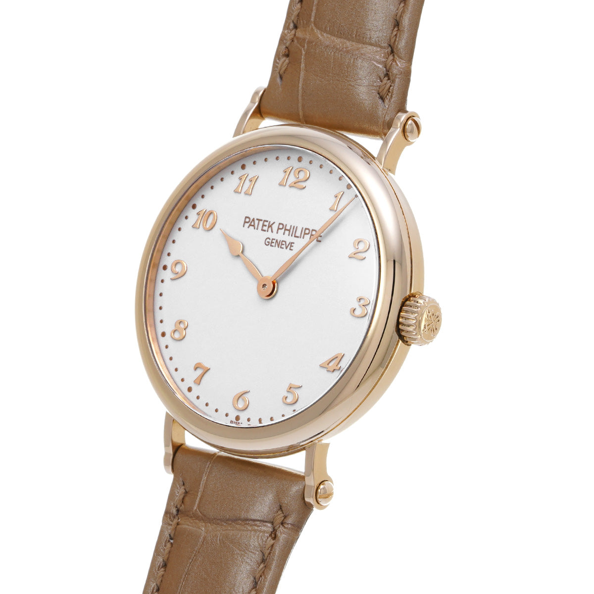 Calatrava Lady 7200R-001 Silver PATEK PHILIPPE Ladies [Pre-Owned].