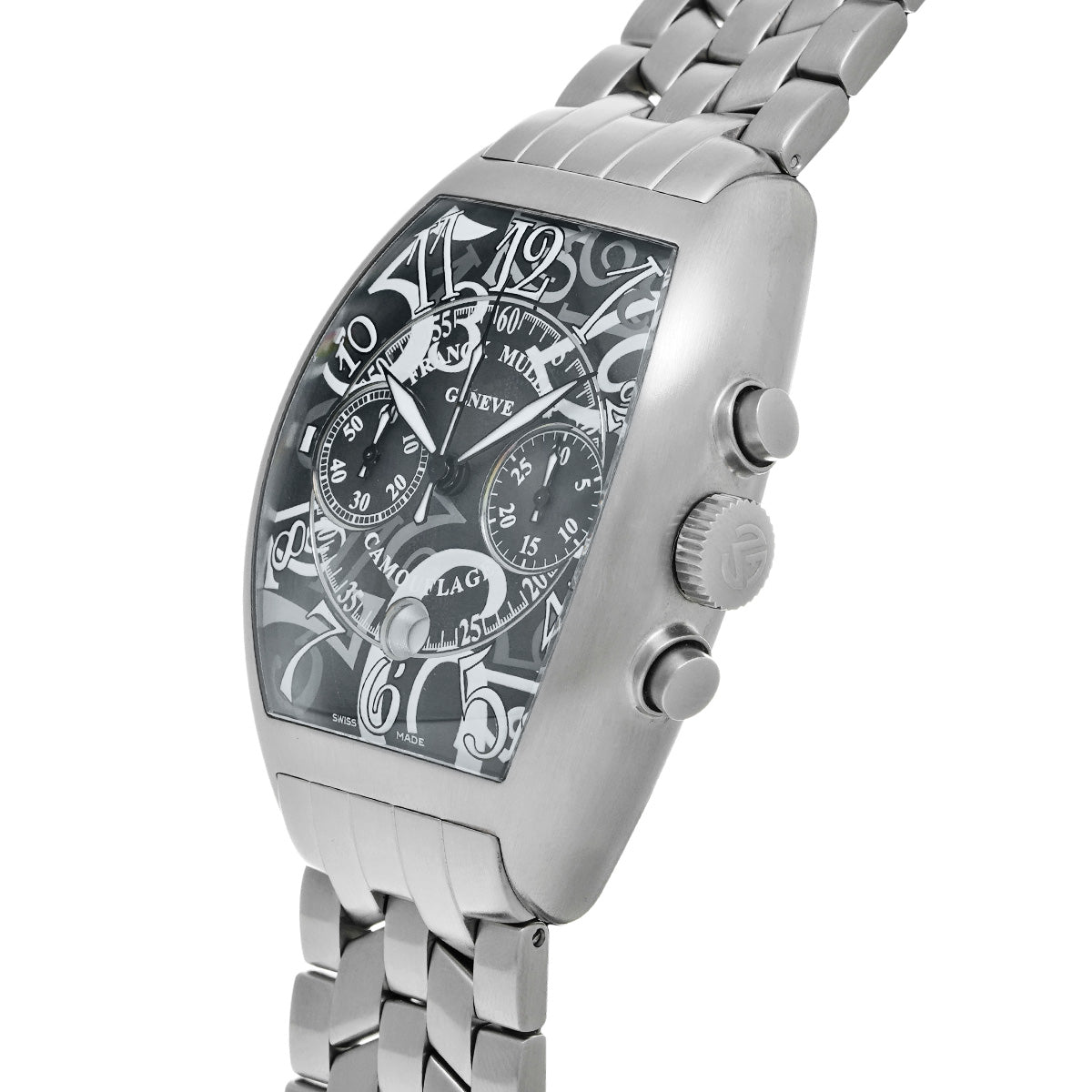 Casablanca Camouflage 8883CCCDTBR CAMOUFLAGE AC Gray FRANCK MULLER Men's [Pre-owned]