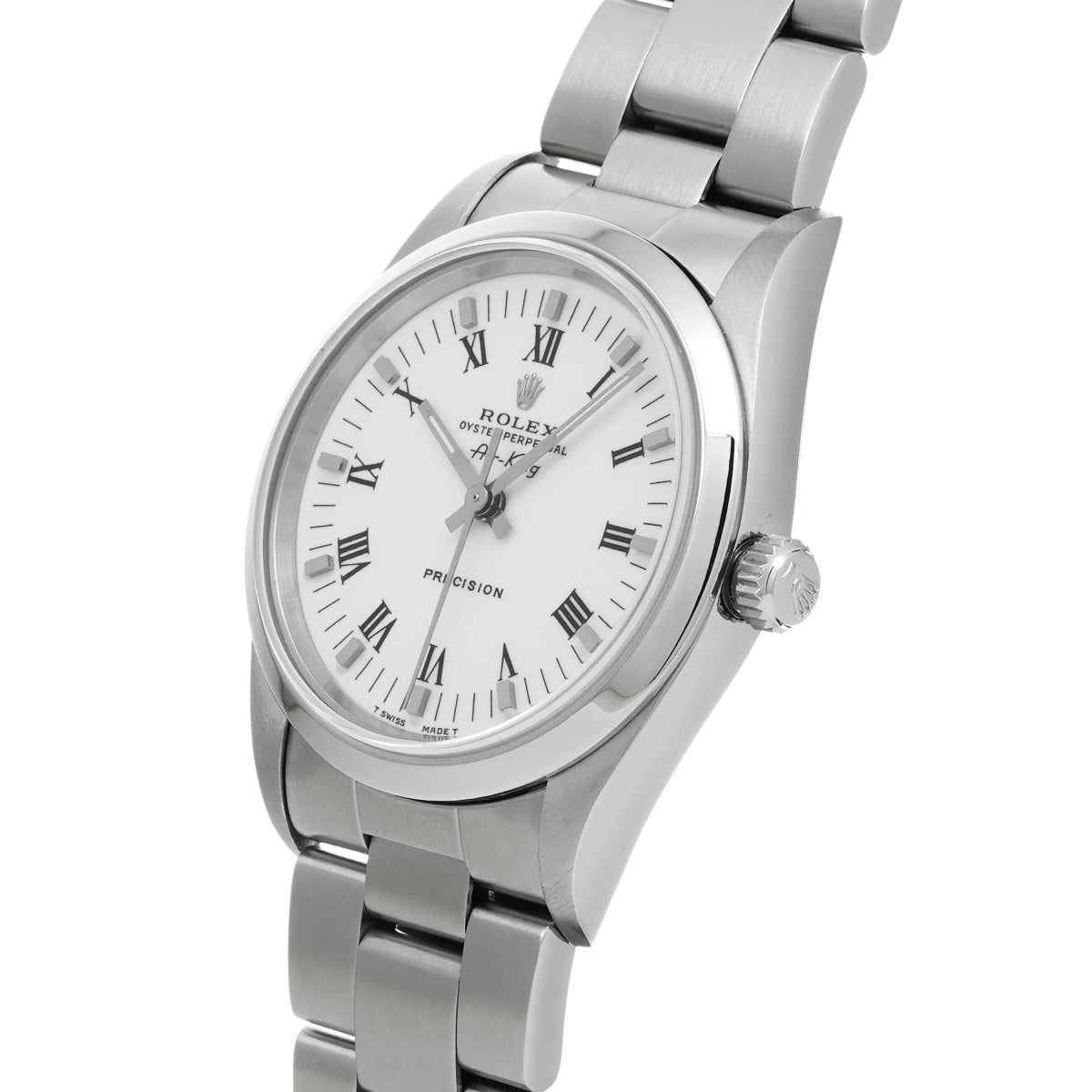 Air-King 14000 X number (manufactured around 1991) White ROLEX Men's [Pre-Owned].