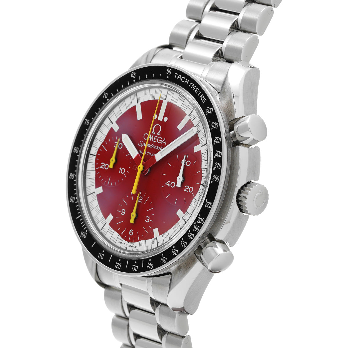 Speedmaster Racing Michael Schumacher 3510.61 Red OMEGA Men's [Pre-Owned].