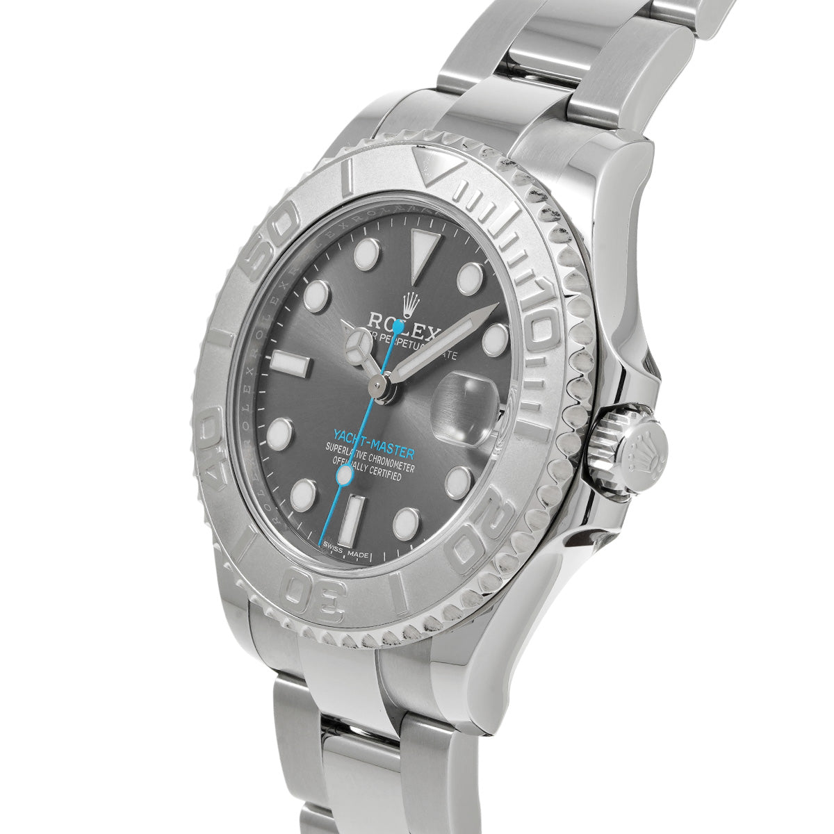 Yacht-Master 37 Dark Rhodium 268622 Random Serial Gray ROLEX Unisex [Pre-Owned].