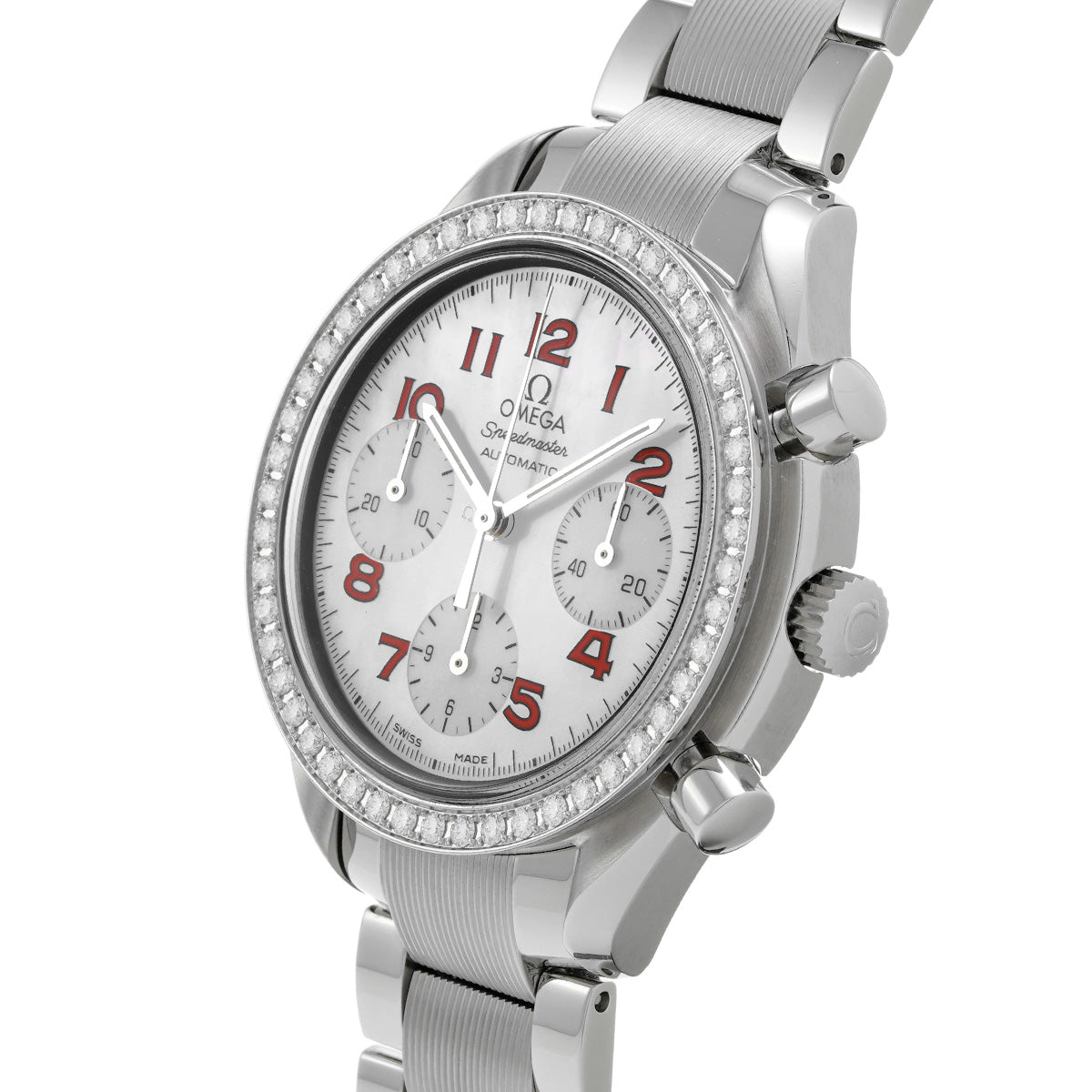 Speedmaster Automatic 3515.70 White MOP OMEGA Unisex [Pre-Owned].