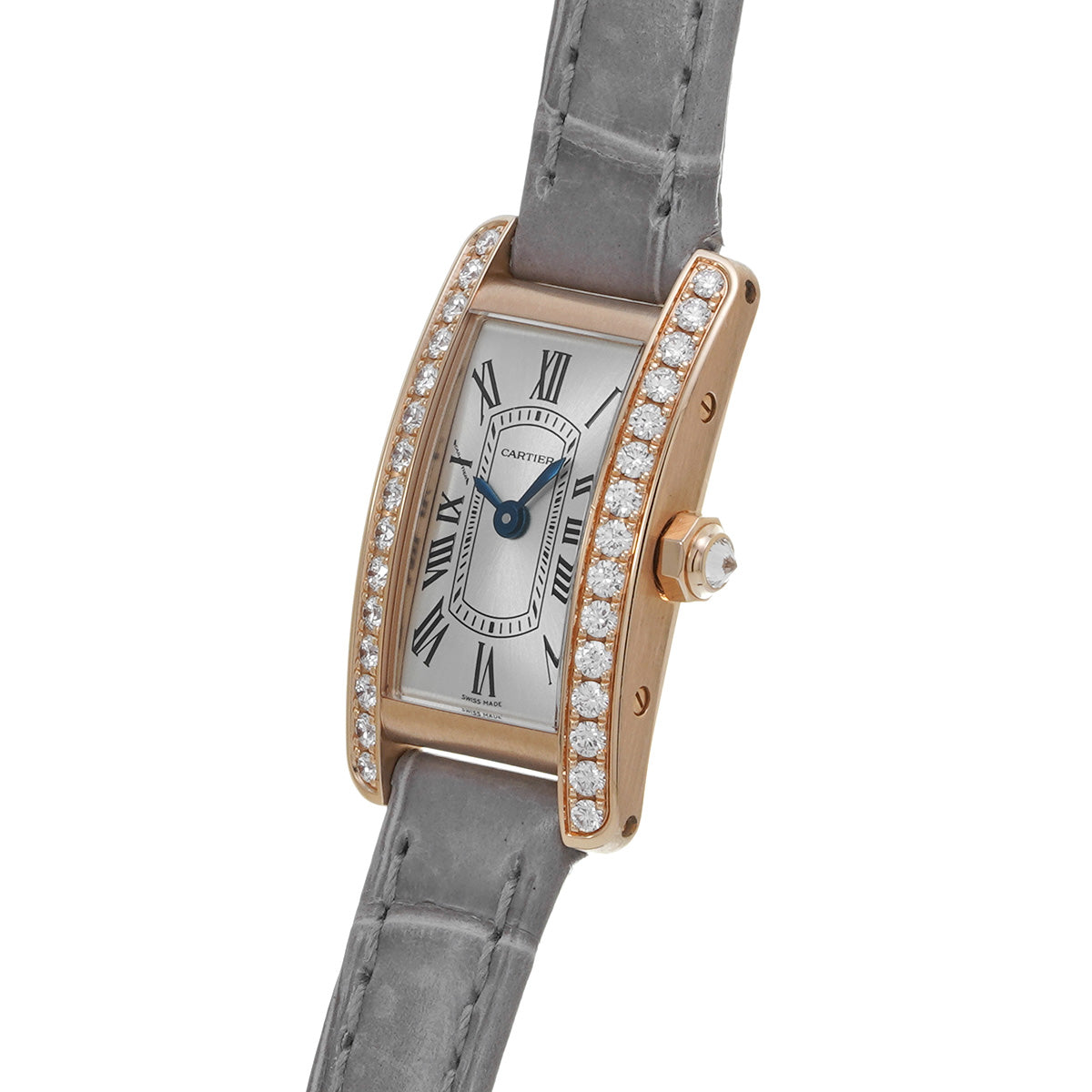 Tank American Mini WJTA0041 Silver CARTIER Ladies [Pre-owned]