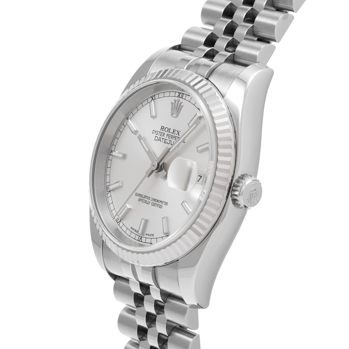 DATE JUST 116234 D (made around 2005) Silver ROLEX Men's [Pre-Owned].