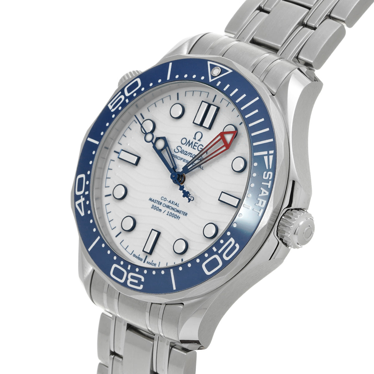 Seamaster Diver 300 America's Cup Co-Axial Master Chronometer 210.30.42.20.04.002 White OMEGA Men's [pre-owned]