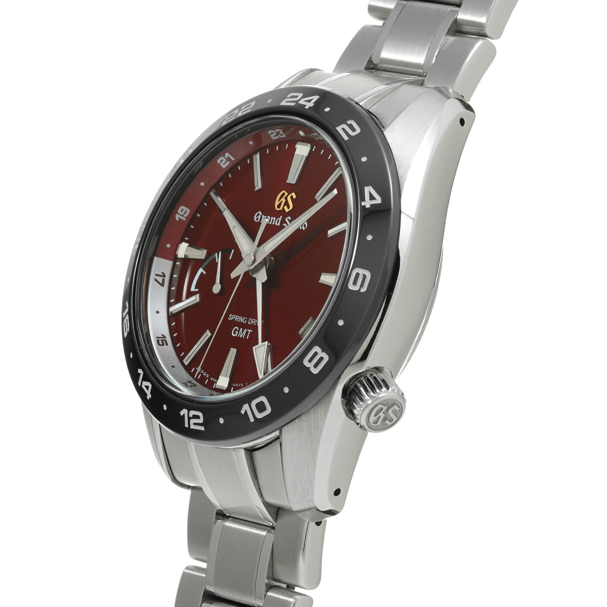 Sport Collection Spring Drive GMT SBGE305 Dark Red Grand Seiko Men's [Pre-Owned].