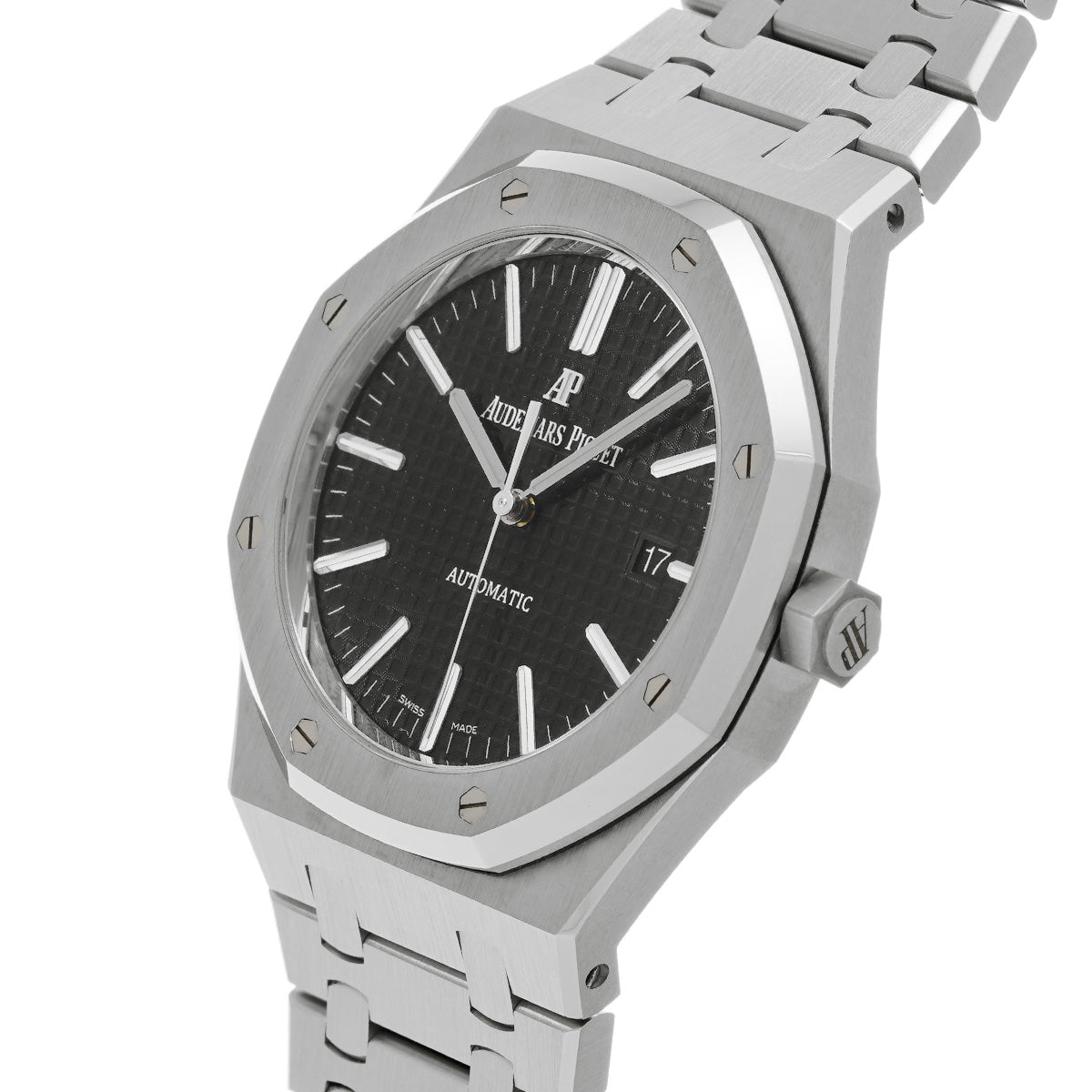 Royal Oak Automatic 15400ST.OO.1220ST.01 Black AUDEMARS PIGUET Men's [Pre-Owned].