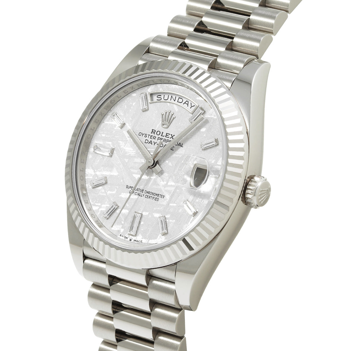 Day Date 40 228239A Random Serial Meteorite/Diamond ROLEX Men's [Pre-Owned].