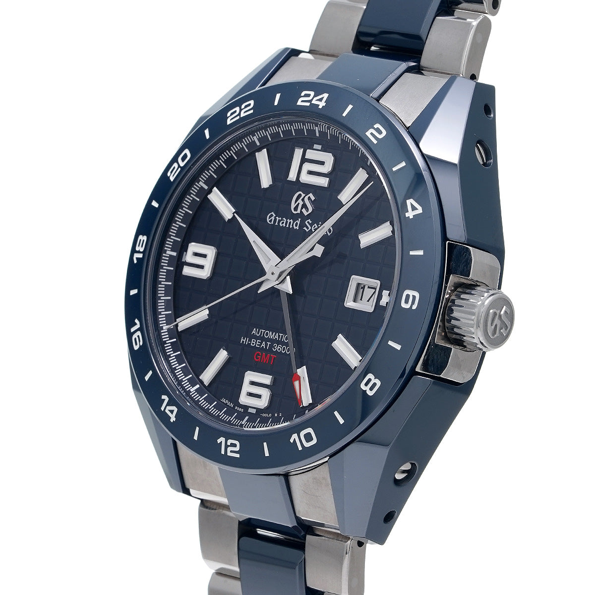 Sports Collection Mechanical High Beat 36000 GMT SBGJ233 Blue Grand Seiko Men's [Pre-Owned].