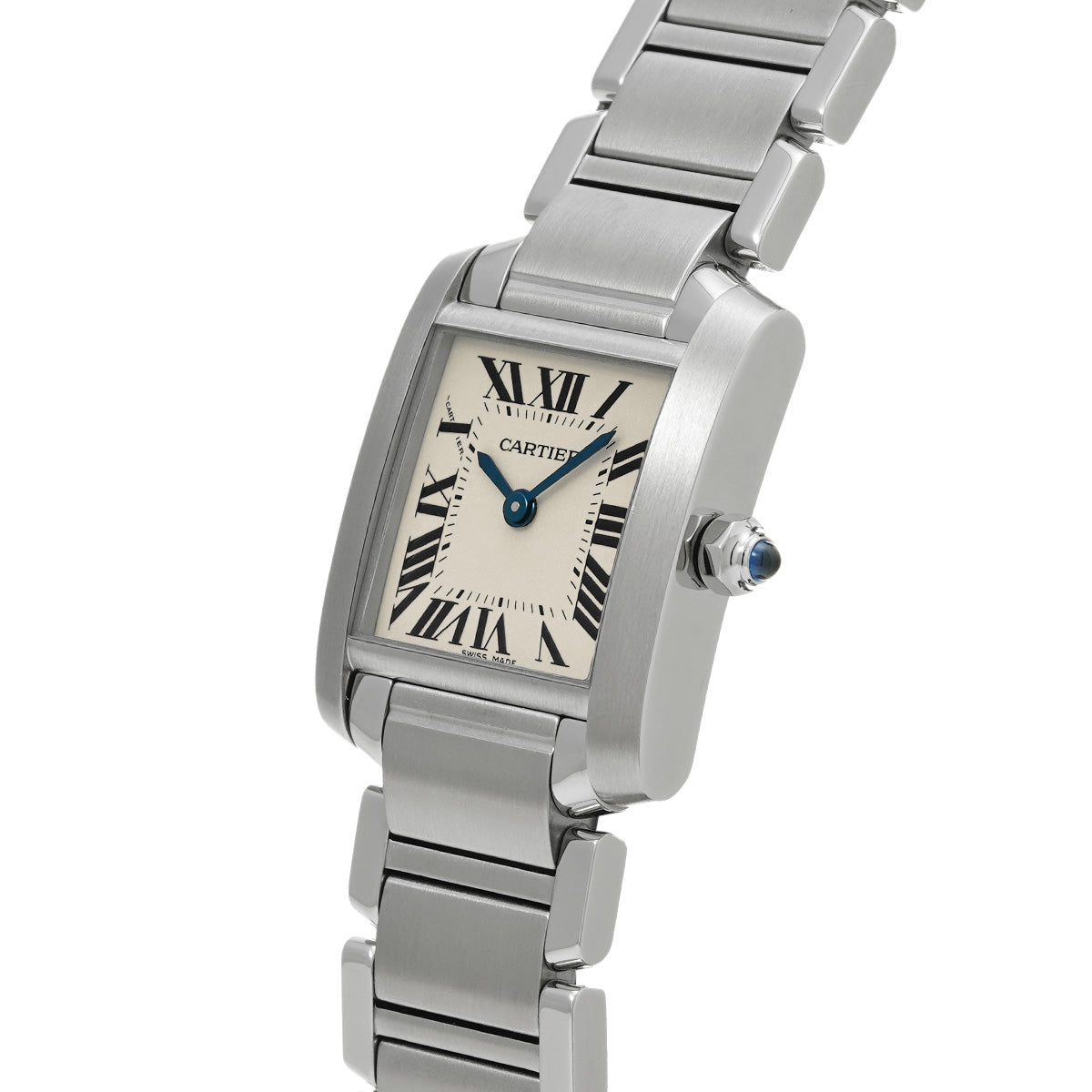 Tank Francaise SM W51008Q3 Silver CARTIER Ladies [Pre-owned]