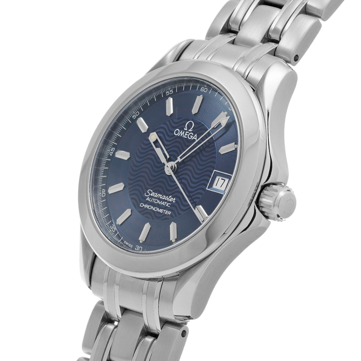 Seamaster 120 Jacques Mayol 20th model Limited edition of 1500 pieces 2501.89 Blue OMEGA Men's [Pre-owned]