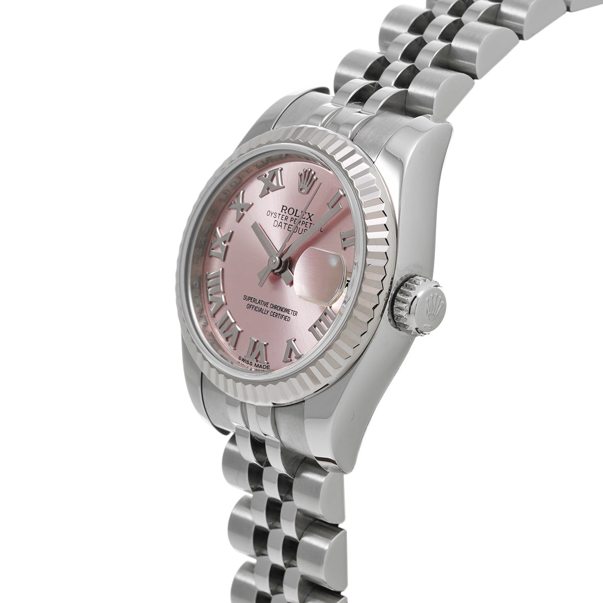 DATE JUST 179174 Random Serial Pink ROLEX Ladies [Pre-Owned].