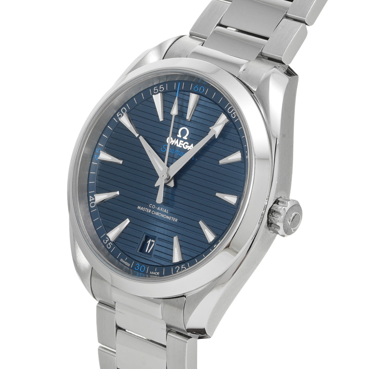 Seamaster Aqua Terra Co-Axial Master Chronometer 220.10.41.21.03.001 Blue OMEGA Mens [Pre-Owned].