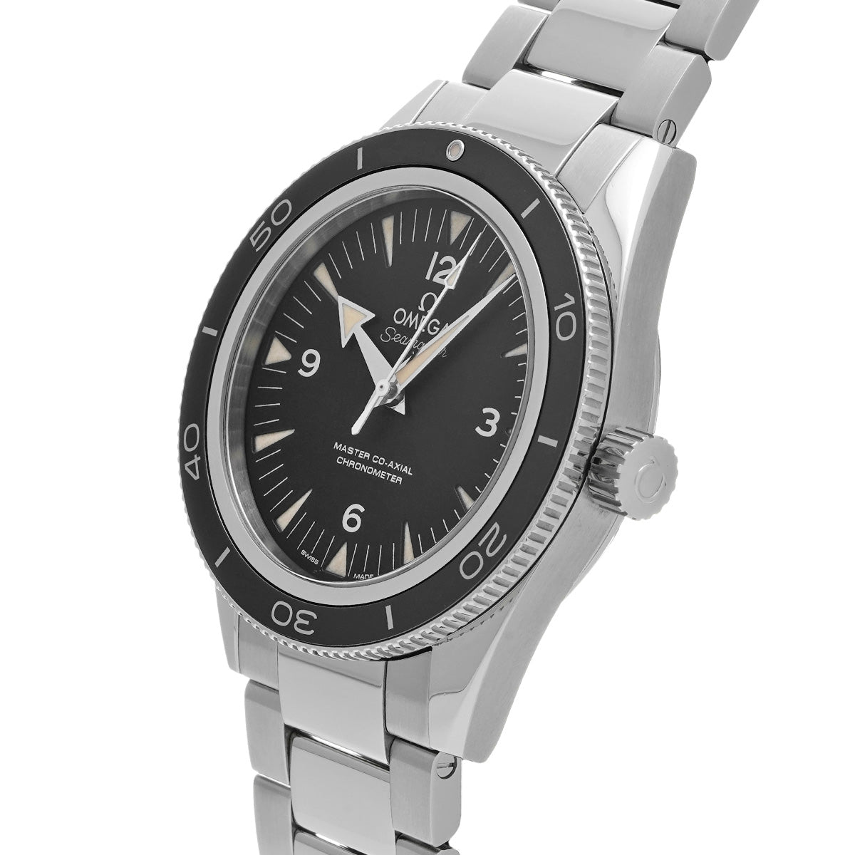 Seamaster 300 Master Co-Axial 233.30.41.21.01.001 Black OMEGA Men's [pre-owned].