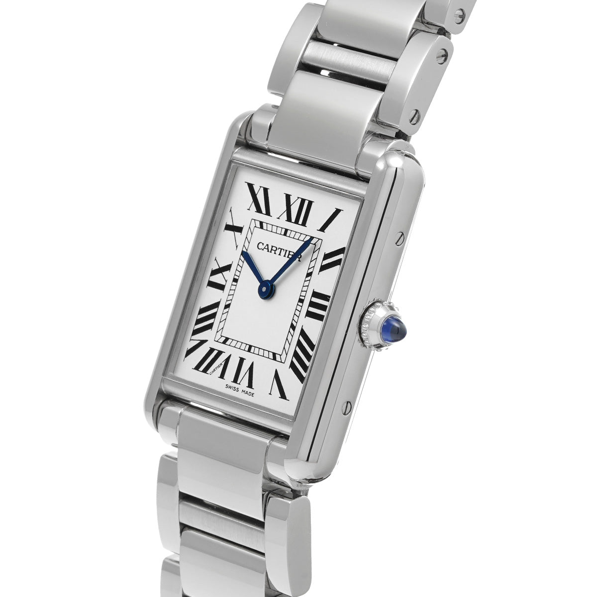 Tank Must LM WSTA0052 Silver CARTIER Men's [Pre-owned]