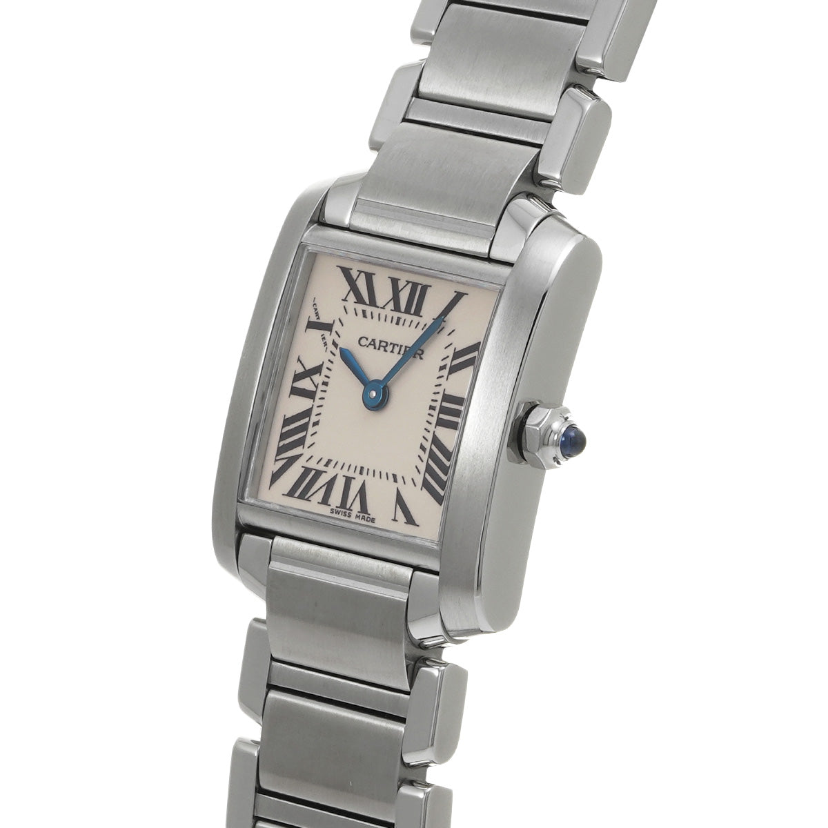 Tank Francaise SM W51008Q3 Silver CARTIER Ladies [Pre-owned]