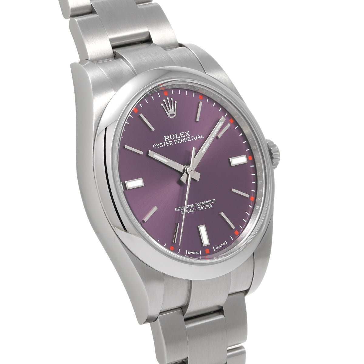 Oyster Perpetual 39 114300 Random Serial Red Grape ROLEX Men's [Pre-Owned].