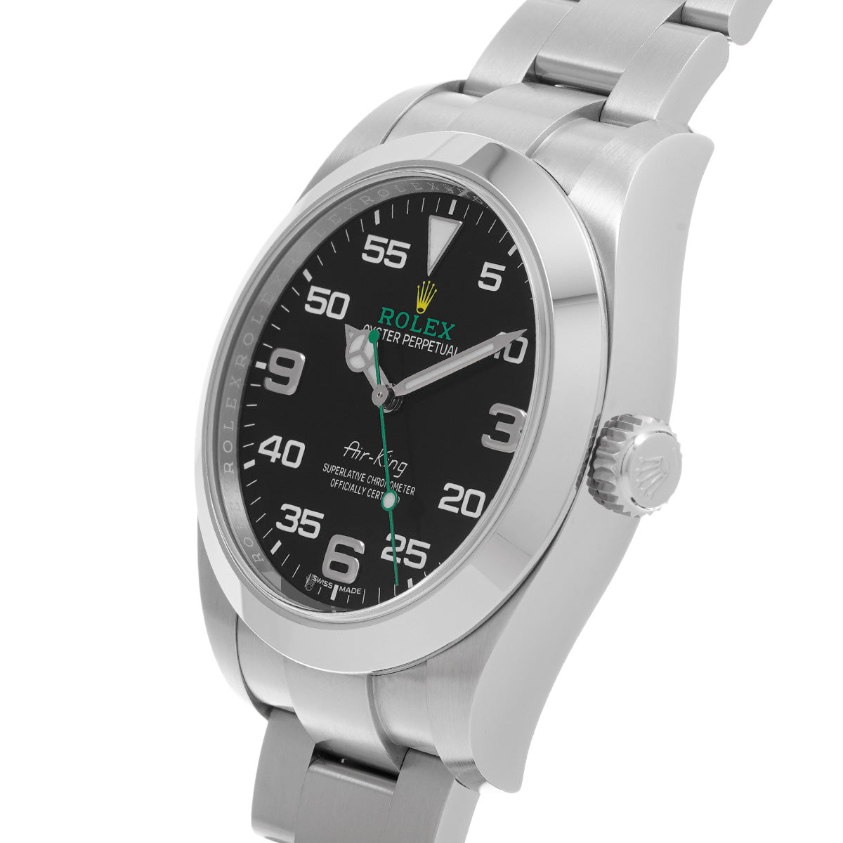 AIRKING 116900 Random Serial Black ROLEX Men's [Pre-owned].