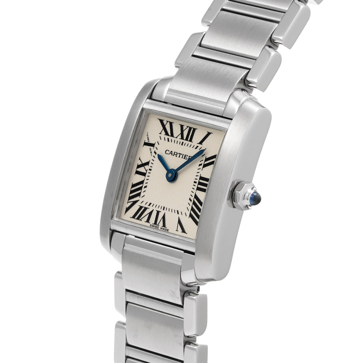 Tank Francaise SM W51008Q3 Silver CARTIER Ladies [Pre-owned]