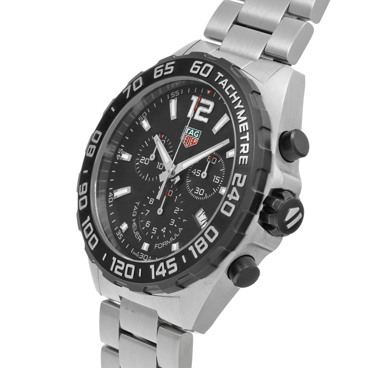 Formula 1 Quartz Chronograph CAZ1010.BA0842 Black TAG HEUER Men's [Pre-Owned].