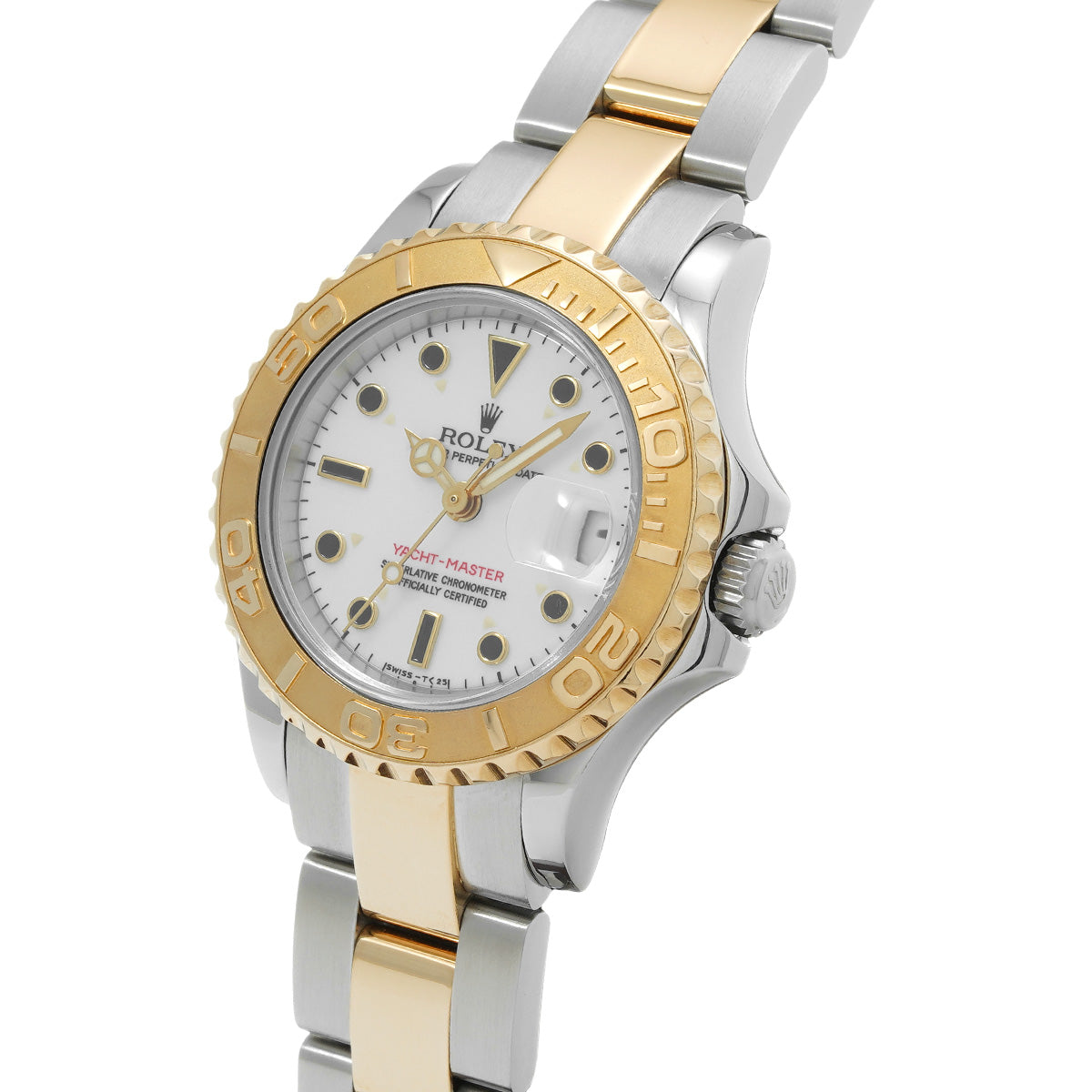 Yacht-Master Ladies 69623 T (manufactured circa 1996) White ROLEX Ladies [Pre-Owned].