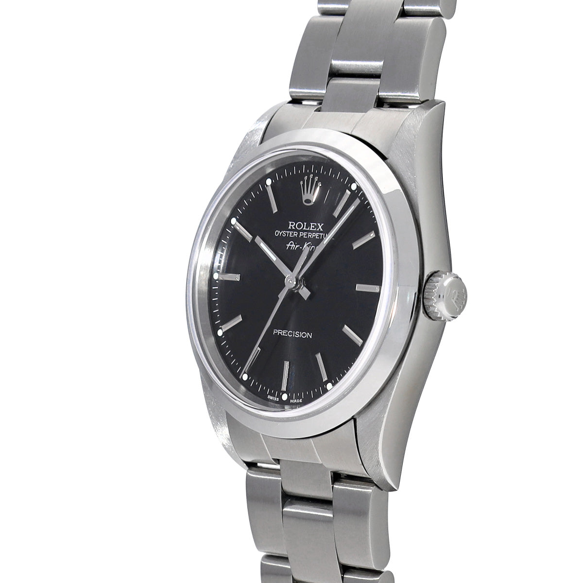Air-King 14000M F No. (manufactured around 2005) Black ROLEX Men's [Pre-Owned].