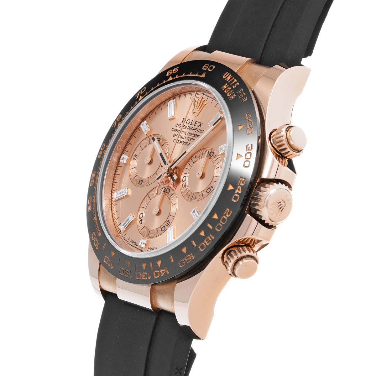 Cosmograph Daytona 116515LNA Random Serial Ros/Diamond ROLEX Men's [Pre-Owned].