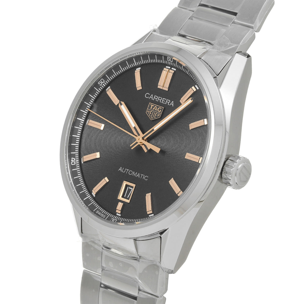 CARRERA Calibre 5 WBN2113.BA0639 Black TAG HEUER Men's [New].