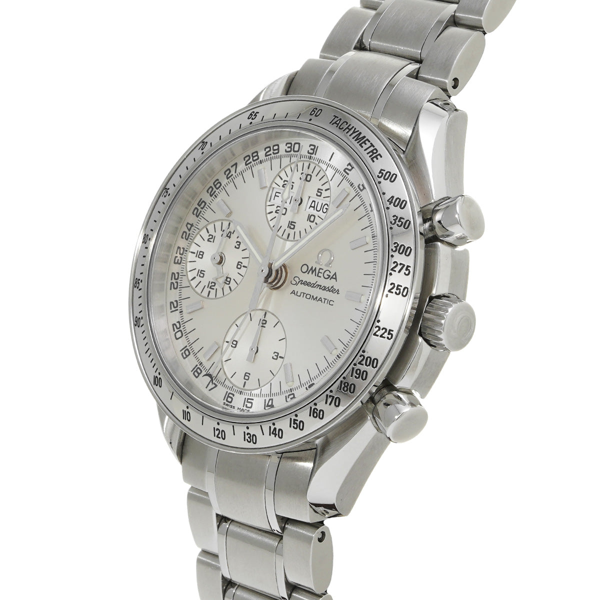 Speedmaster Triple Calendar 3523.30 Silver OMEGA Men's [Pre-Owned].