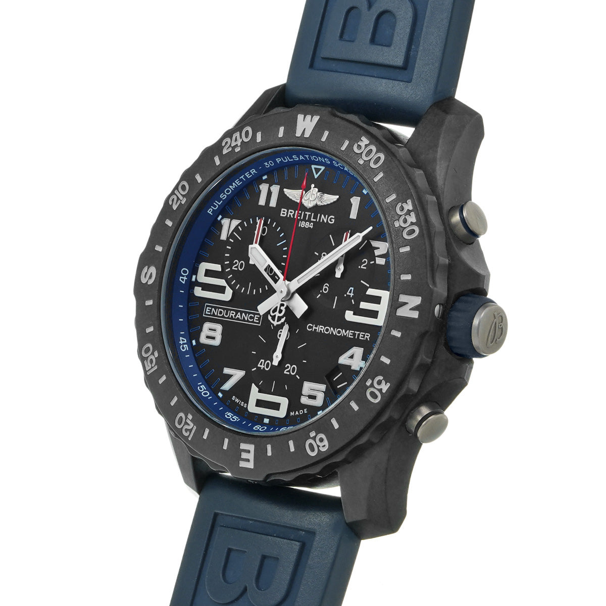 Endurance Pro X82310D51B1S1 Blue BREITLING Men's [Pre-Owned].