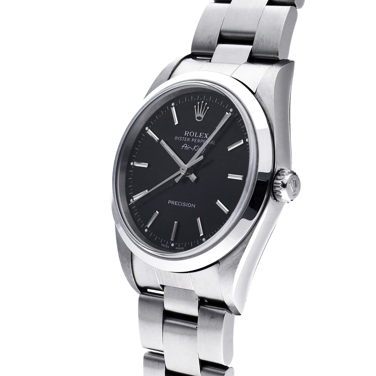 Air-King 14000M Y (manufactured around 2002) Black ROLEX Men's [Pre-Owned].