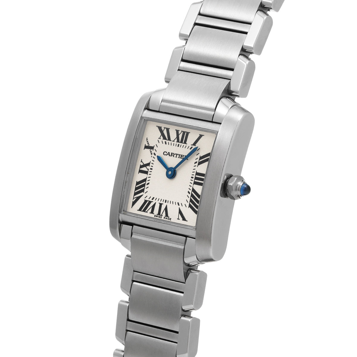 Tank Francaise SM W51008Q3 Silver CARTIER Ladies [Pre-owned]