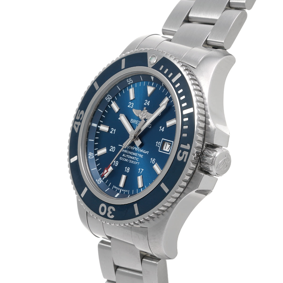 Super Ocean II 44 A17392D8/C910 Blue BREITLING Men's [Pre-Owned].