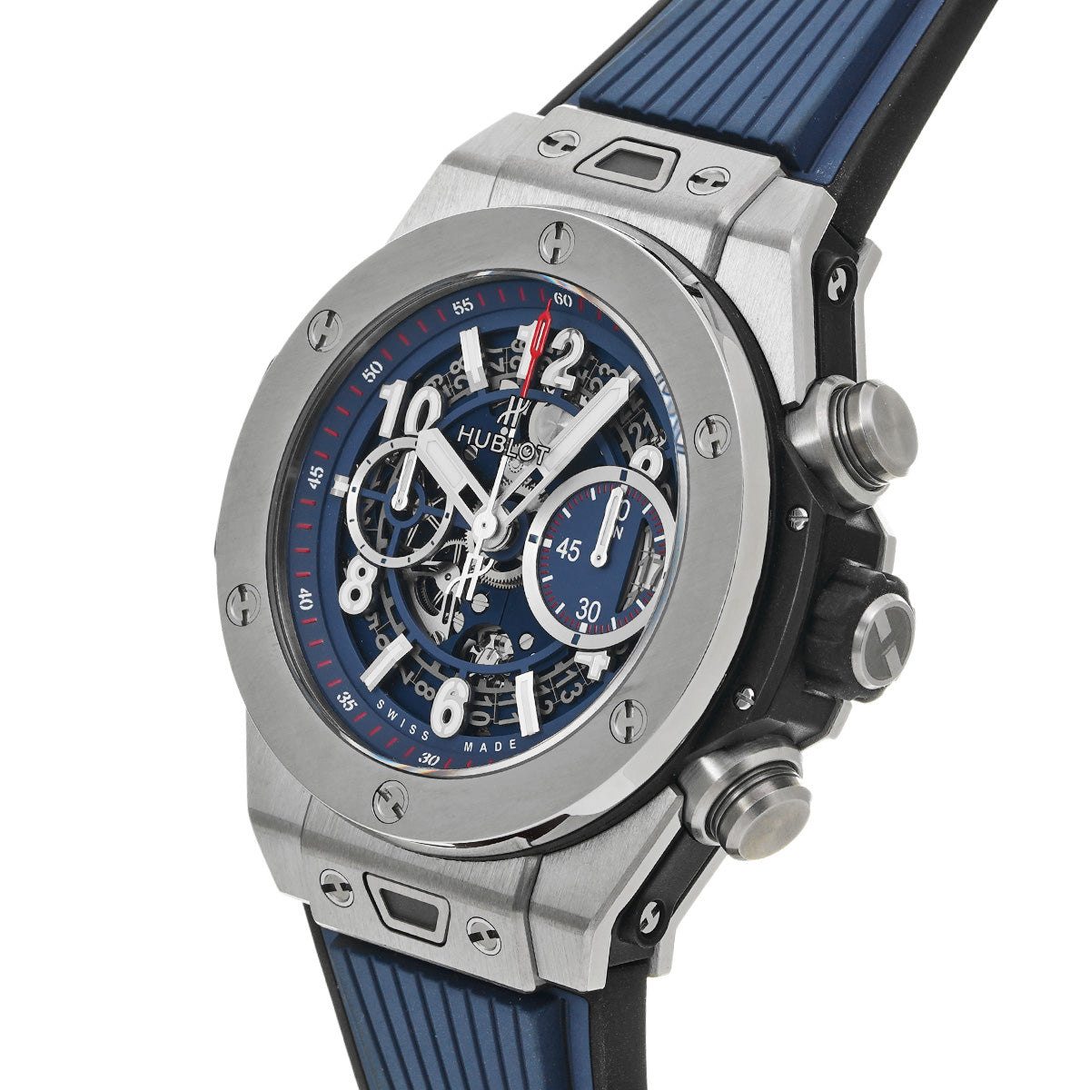 Big Bang Unico Titanium Blue 411.NX.5179.RX Blue HUBLOT Men's [Pre-Owned]