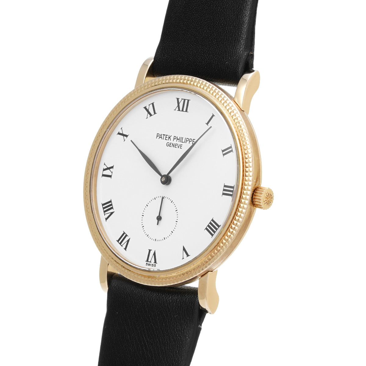Calatrava 3919J-001 White PATEK PHILIPPE Men's [Pre-Owned].