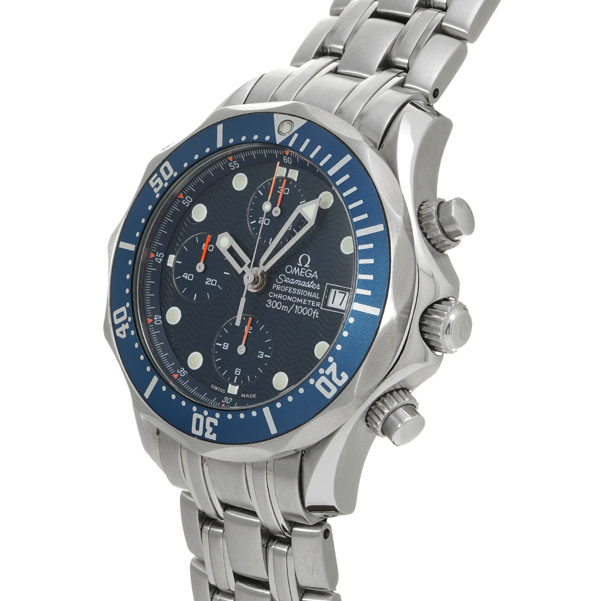 Seamaster Professional 300 Chronograph 2599.80 Blue OMEGA Men's [Pre-Owned].