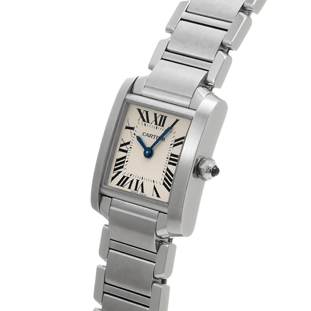 Tank Francaise SM W51008Q3 Silver CARTIER Ladies [Pre-owned]