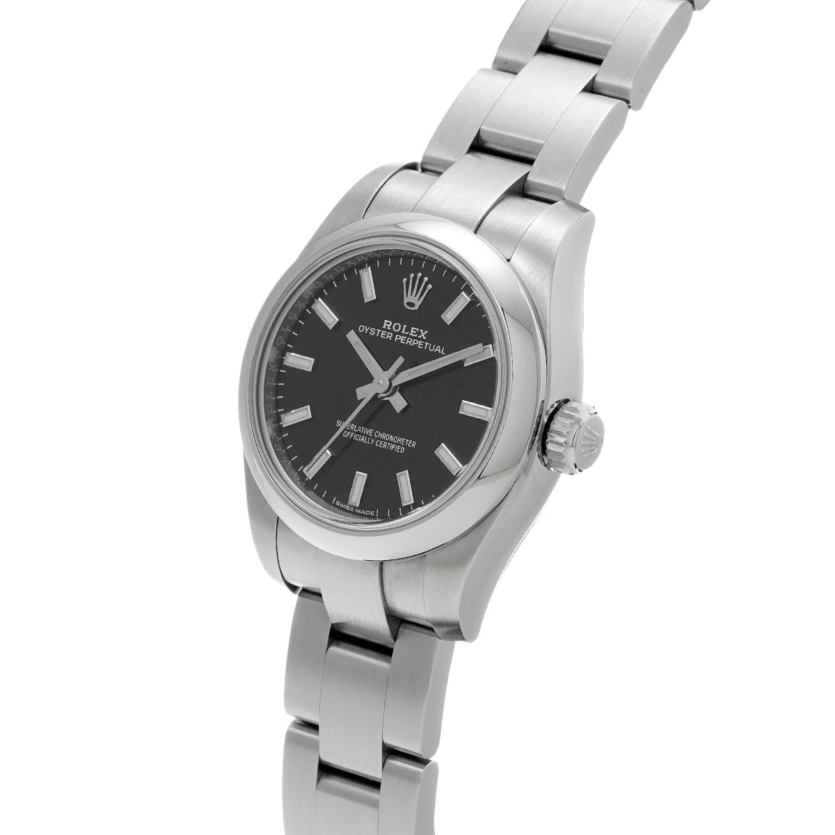 Oyster Perpetual 26 176200 Random Serial Black ROLEX Ladies [Pre-owned].