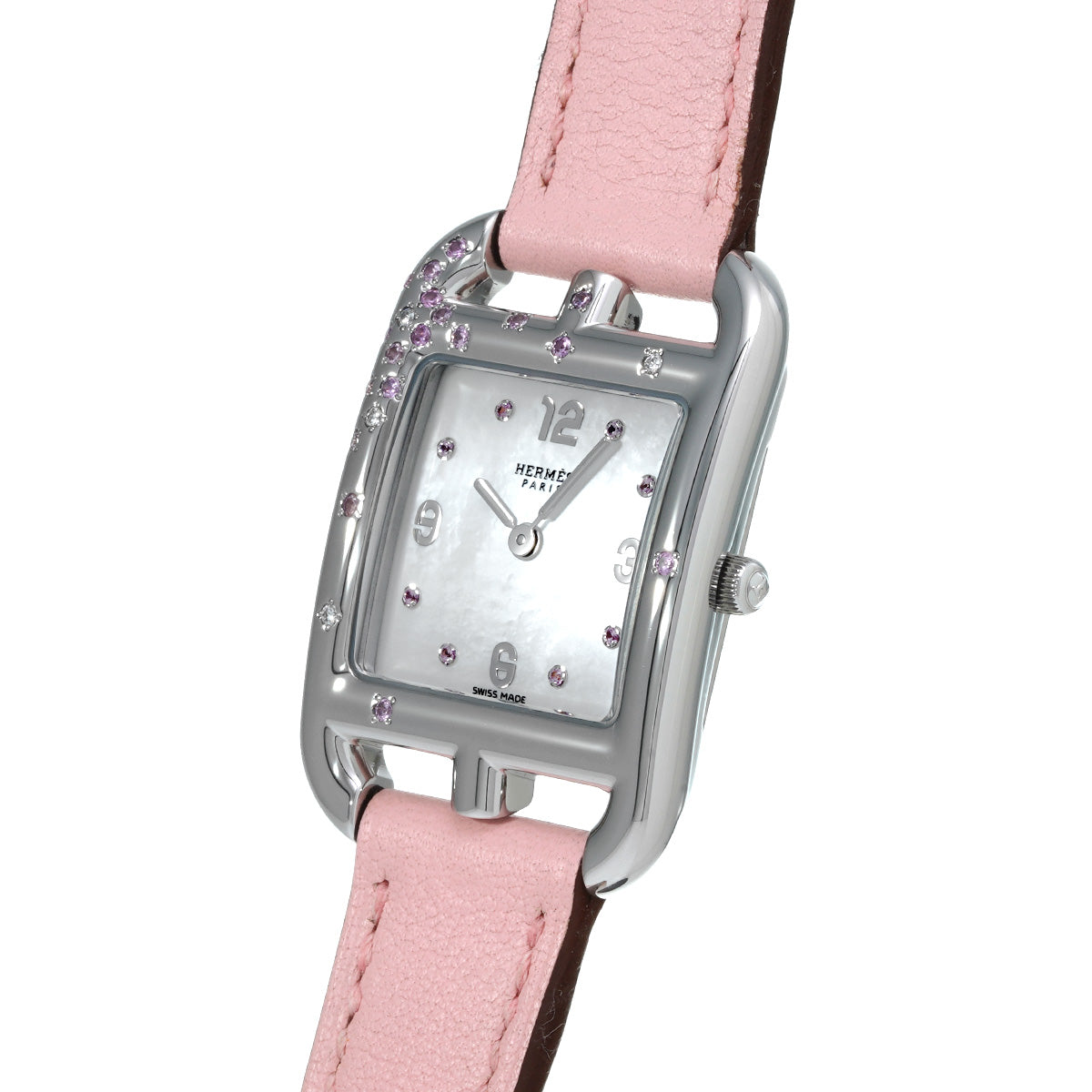 Cape Cod PM CC1.233 White MOP/Sapphire HERMES Ladies [Pre-owned].