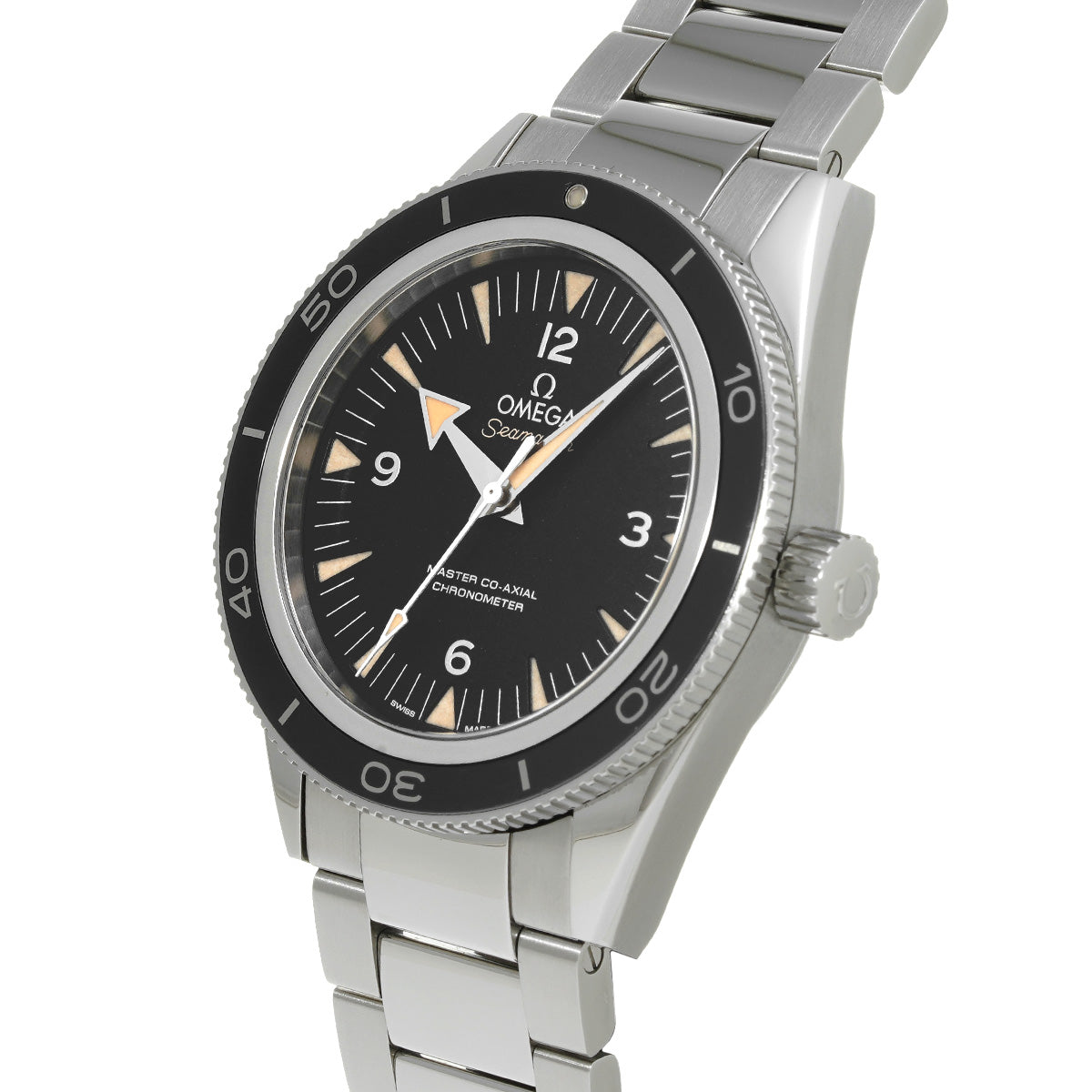 Seamaster 300 Master Co-Axial 233.30.41.21.01.001 Black OMEGA Men's [pre-owned].