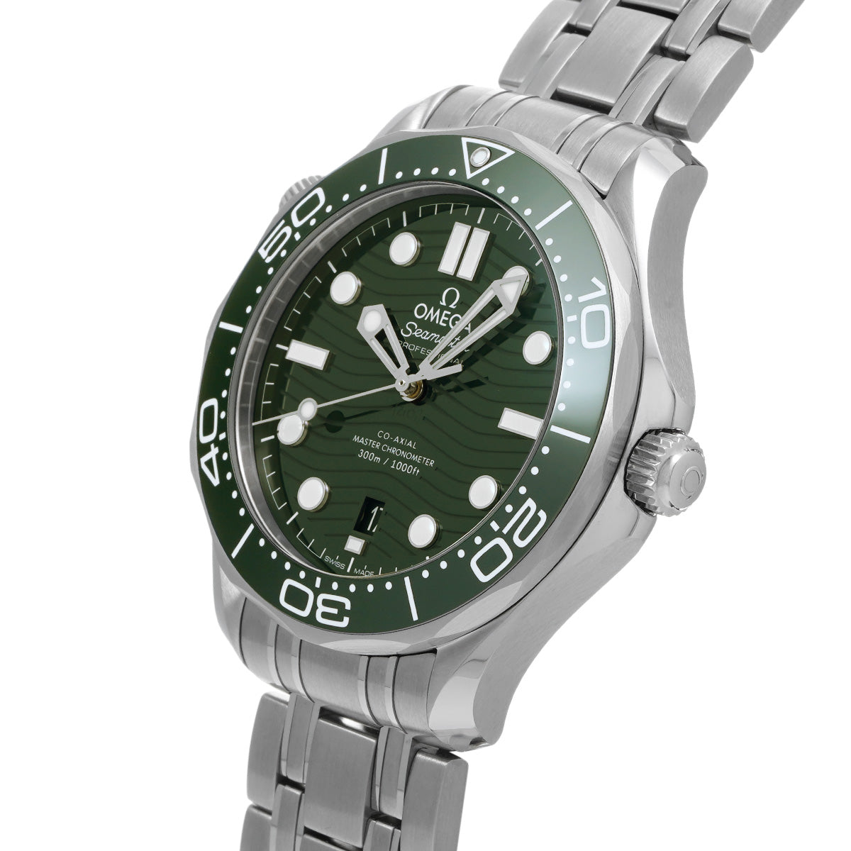 Seamaster Diver 300 Co-Axial Master Chronometer 210.30.42.20.10.001 Green OMEGA Men's [Pre-Owned].