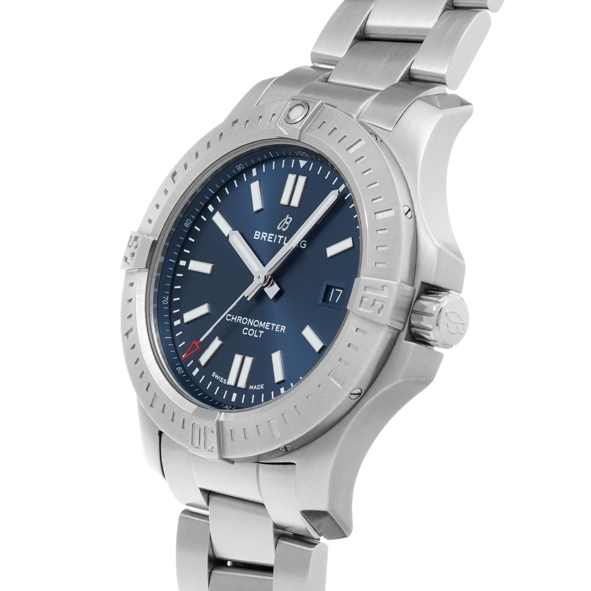 Colt Automatic 44 A17388101C1A1 Blue BREITLING Men's [Pre-Owned].