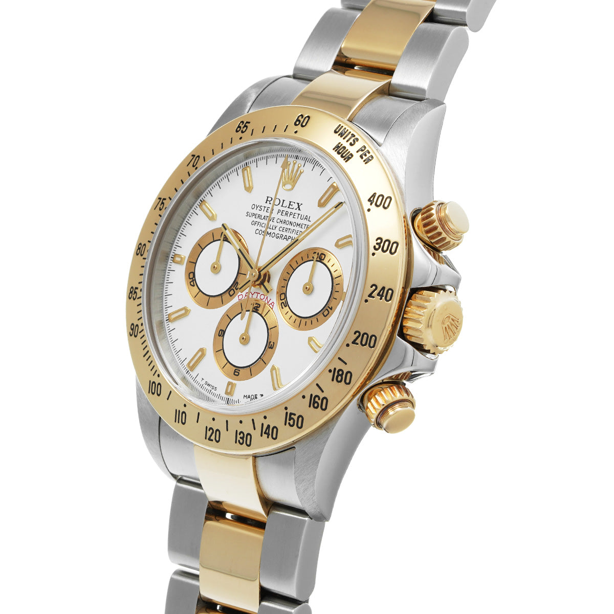 Cosmograph Daytona 16523 A (manufactured circa 1999) White ROLEX Men's [Pre-Owned].