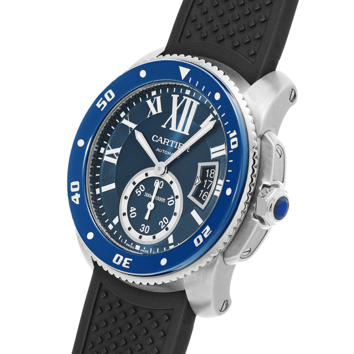 Calibre de Cartier Diver WSCA0010 Blue CARTIER Men's [Pre-owned].