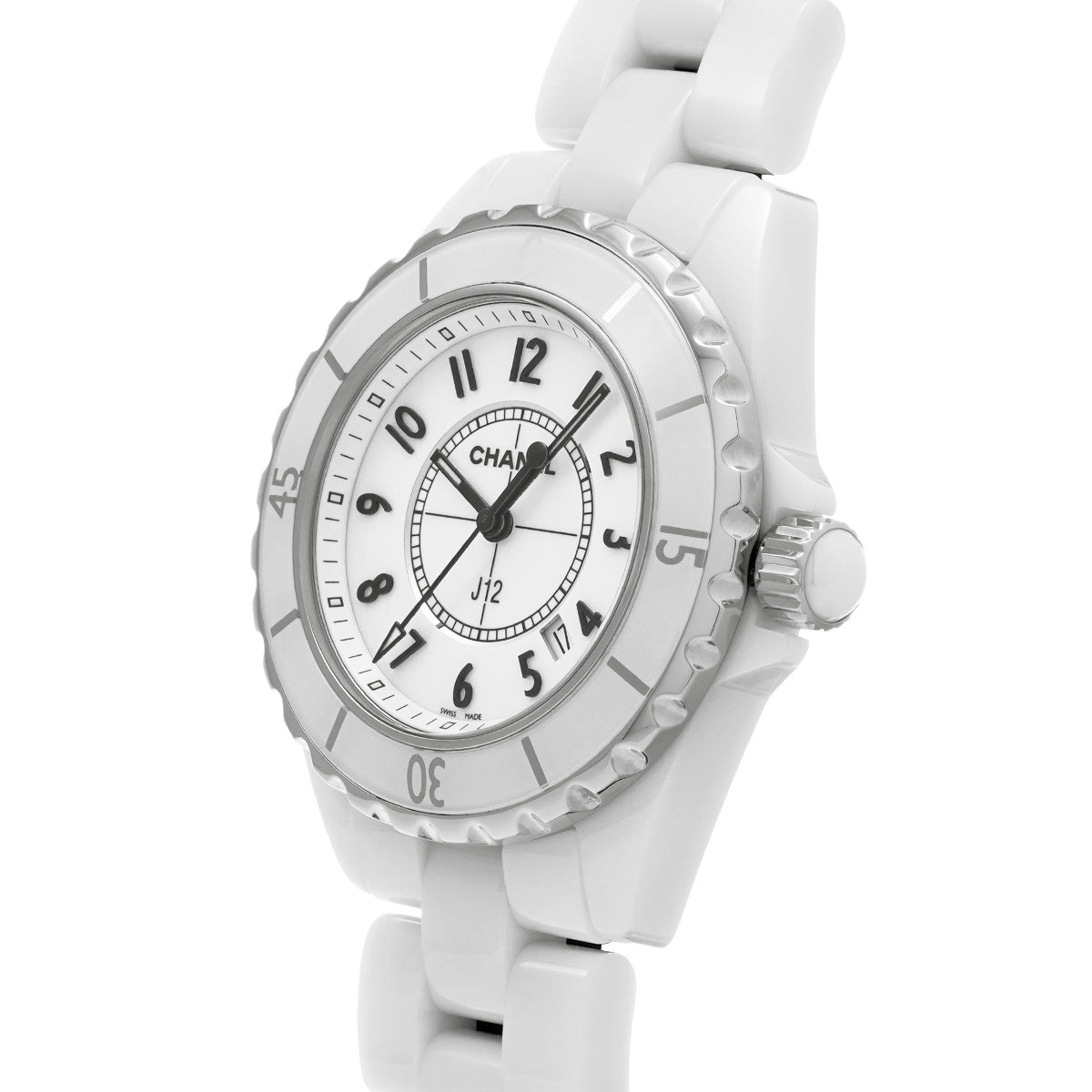 J12 33MM H0968 White CHANEL Ladies [Pre-owned].