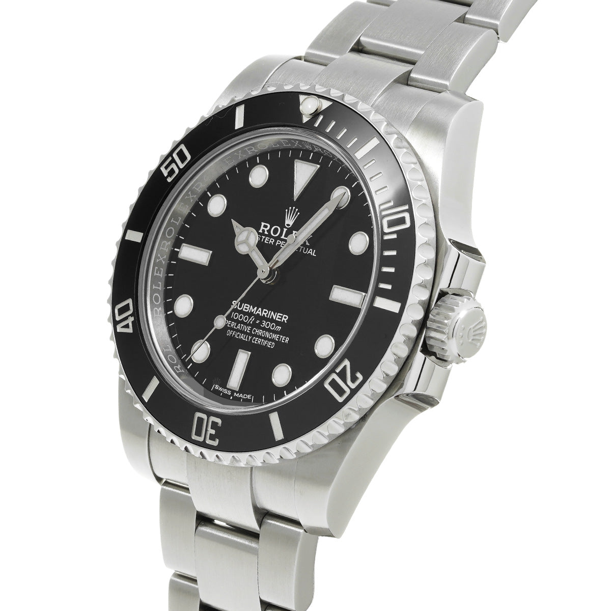 Submariner 114060 Random Serial Black ROLEX Men's [Pre-Owned].