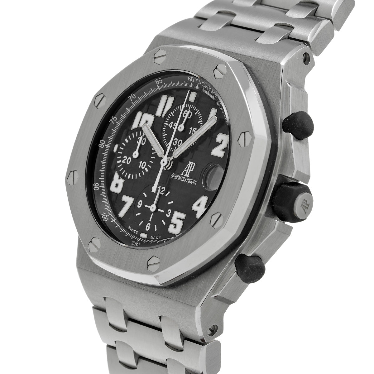 Royal Oak Offshore Chronograph 25721ST.OO.1000ST.08.A Black AUDEMARS PIGUET Men's [Pre-Owned]