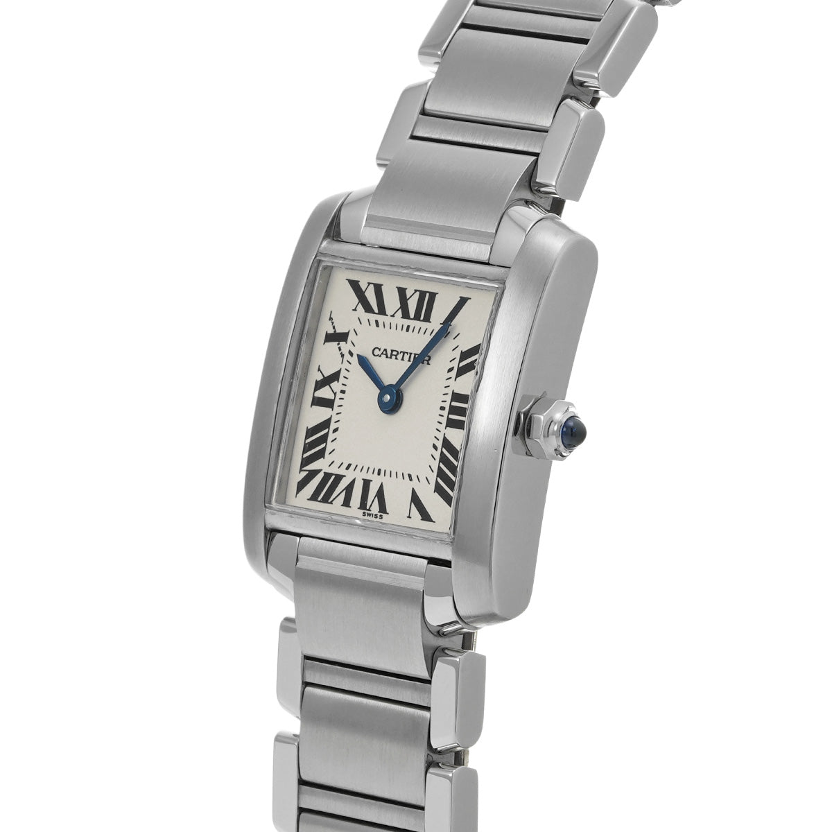 Tank Francaise SM W51008Q3 Silver CARTIER Ladies [Pre-owned]